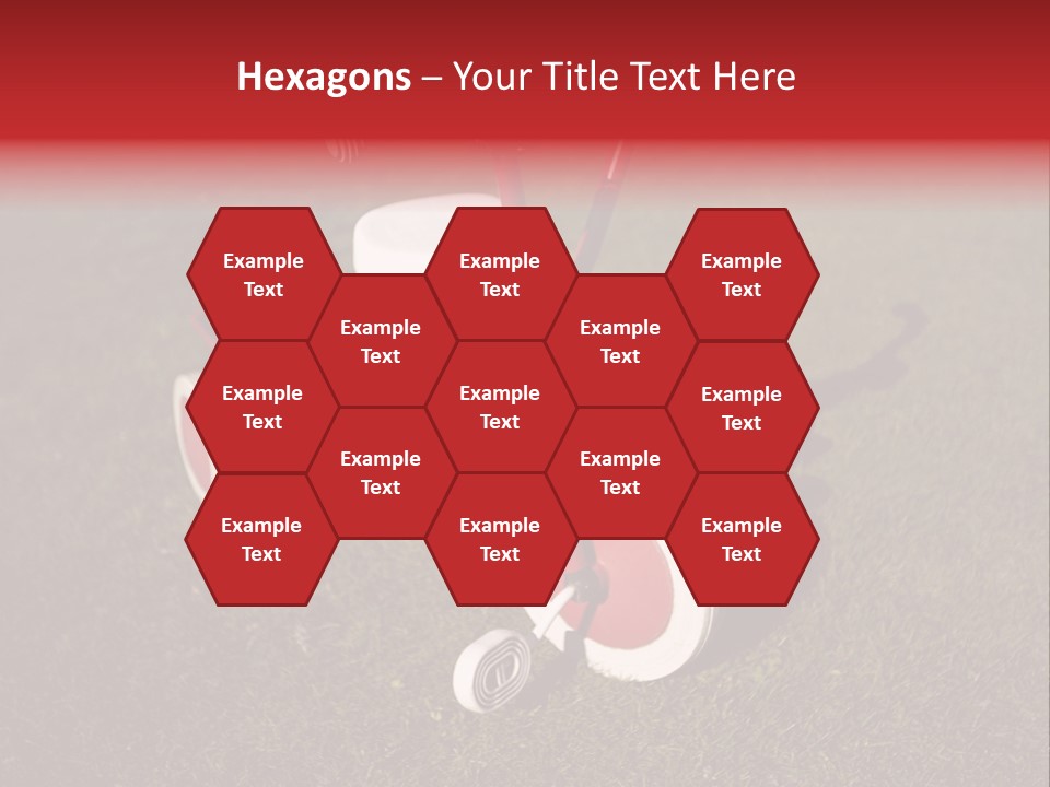 Nobody Seat Bicycle PowerPoint Template