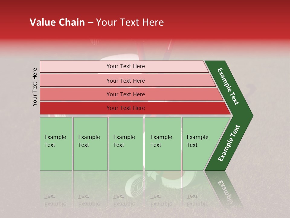 Nobody Seat Bicycle PowerPoint Template