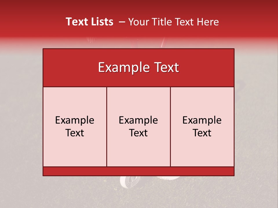 Nobody Seat Bicycle PowerPoint Template