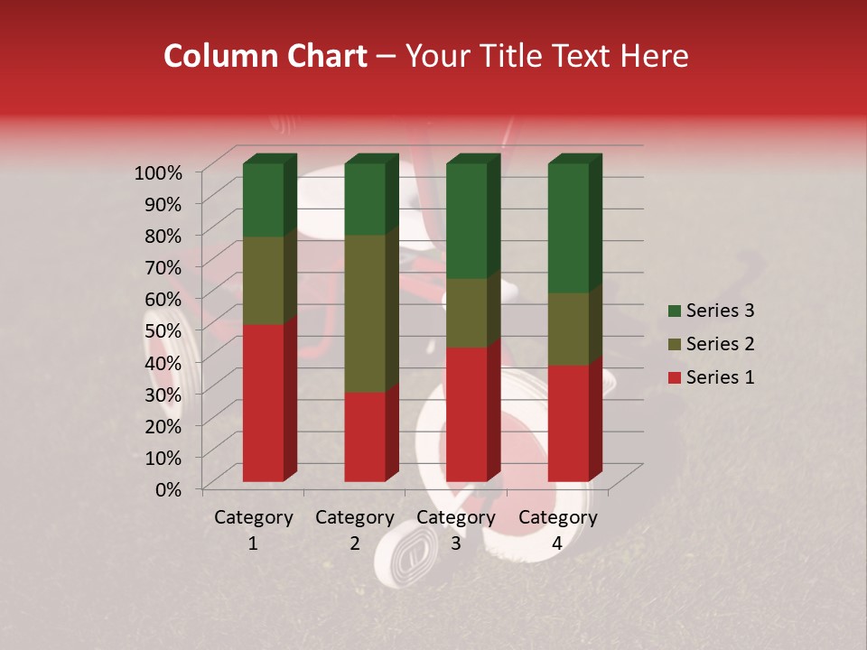 Nobody Seat Bicycle PowerPoint Template