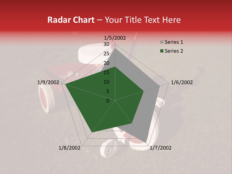 Nobody Seat Bicycle PowerPoint Template