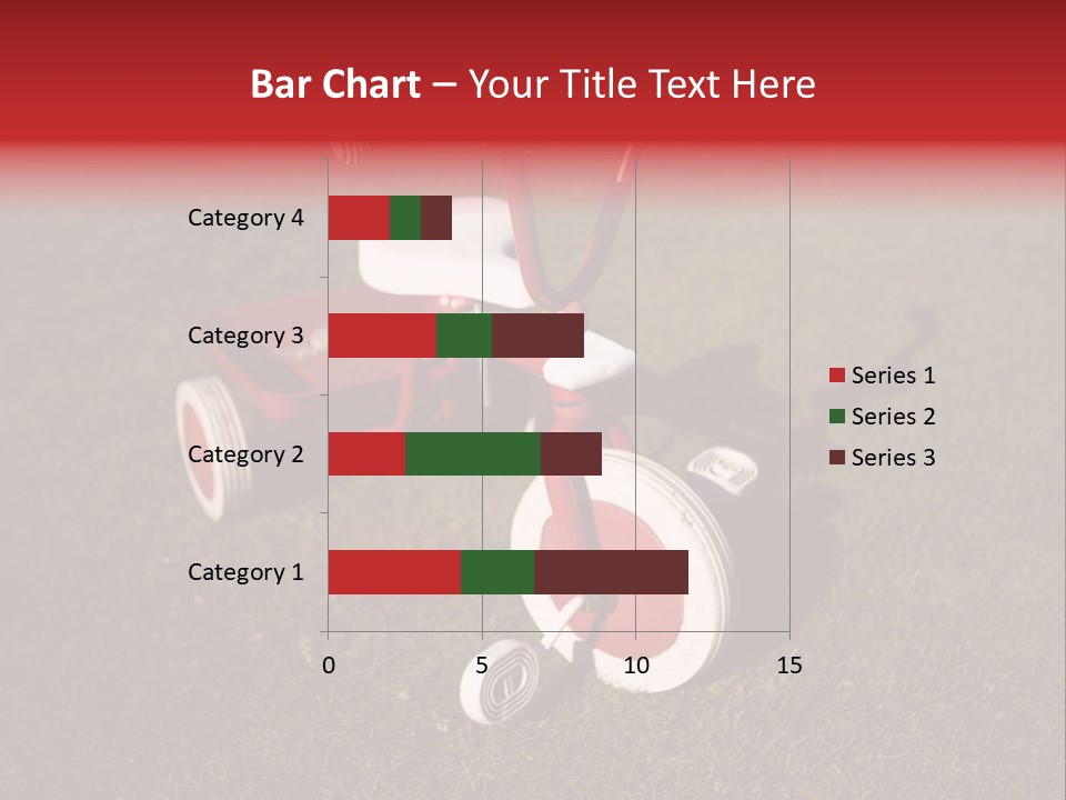 Nobody Seat Bicycle PowerPoint Template