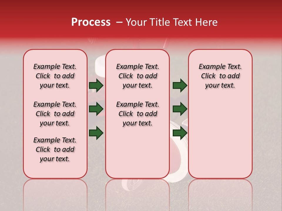 Nobody Seat Bicycle PowerPoint Template