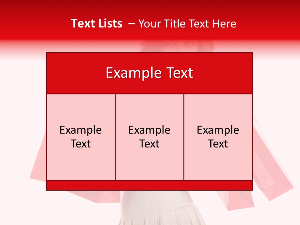 A Woman Holding Shopping Bags And A Sale Sign PowerPoint Template