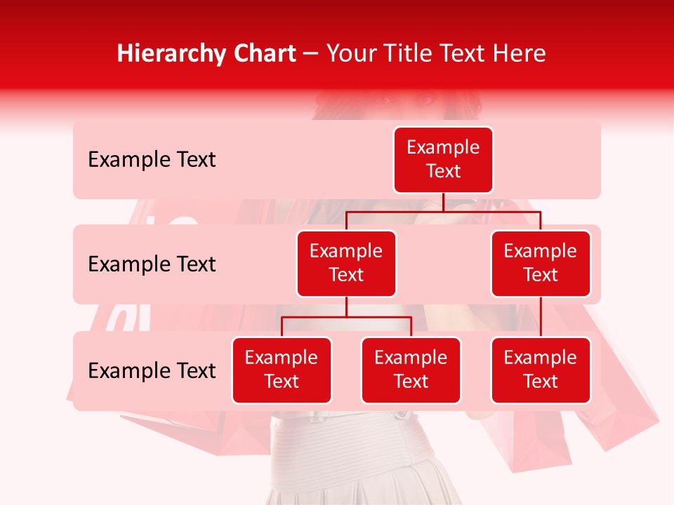 A Woman Holding Shopping Bags And A Sale Sign PowerPoint Template