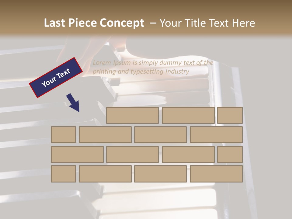 A Person Playing A Piano Powerpoint Presentation PowerPoint Template