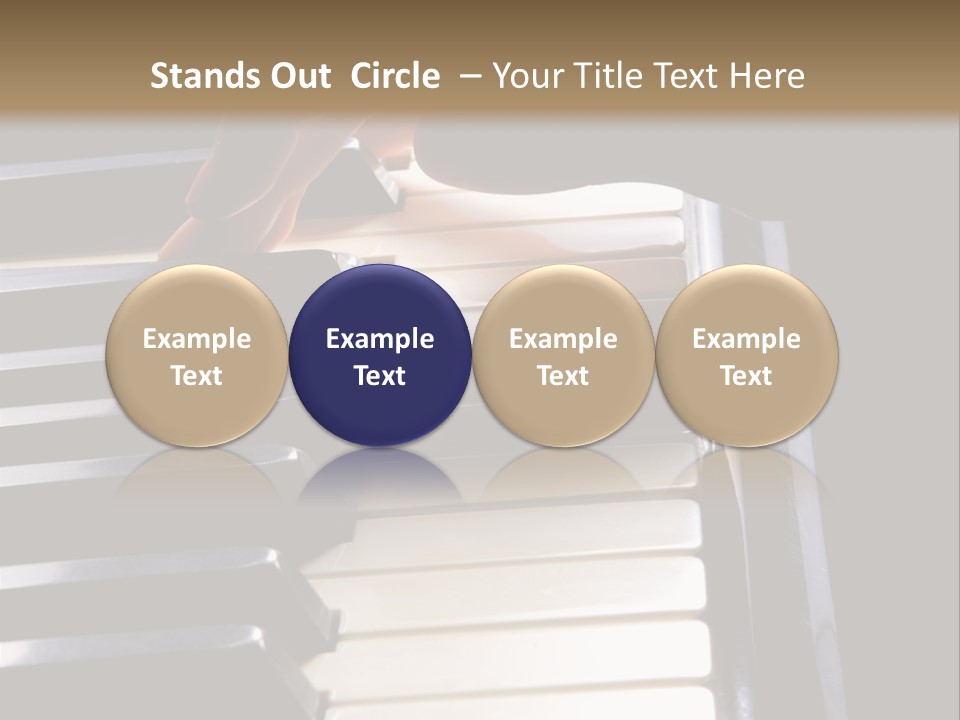A Person Playing A Piano Powerpoint Presentation PowerPoint Template
