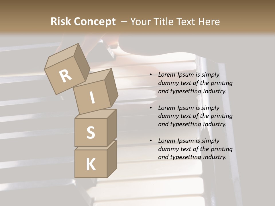 A Person Playing A Piano Powerpoint Presentation PowerPoint Template