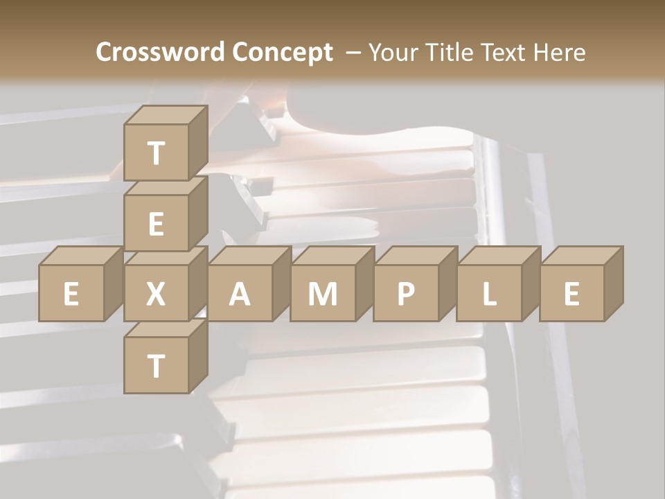 A Person Playing A Piano Powerpoint Presentation PowerPoint Template