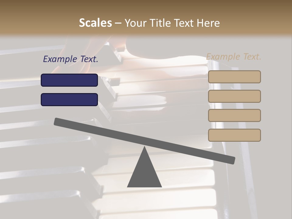 A Person Playing A Piano Powerpoint Presentation PowerPoint Template