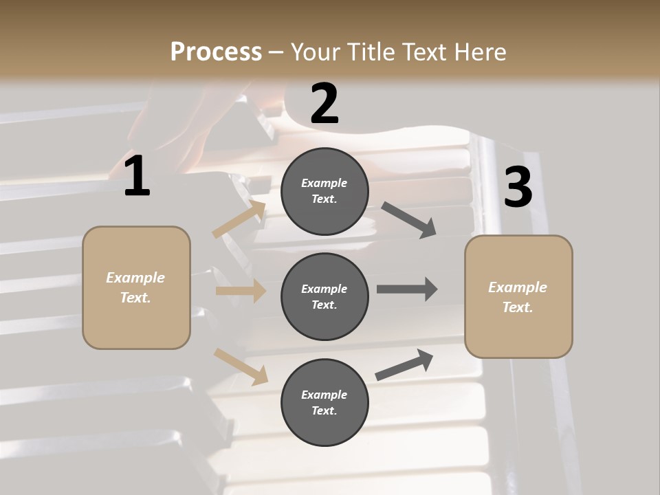 A Person Playing A Piano Powerpoint Presentation PowerPoint Template