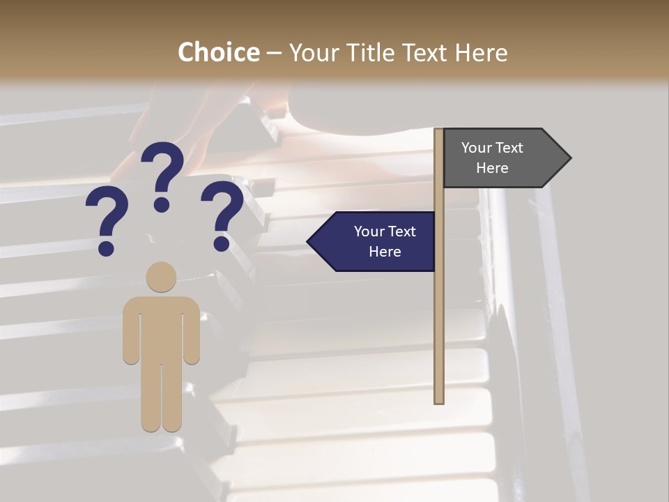 A Person Playing A Piano Powerpoint Presentation PowerPoint Template