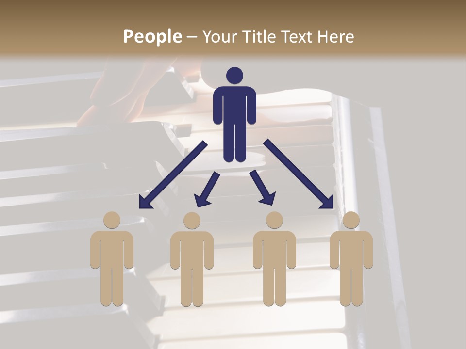 A Person Playing A Piano Powerpoint Presentation PowerPoint Template