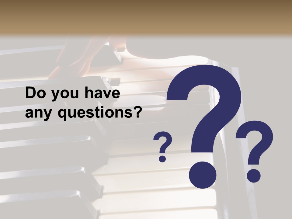 A Person Playing A Piano Powerpoint Presentation PowerPoint Template