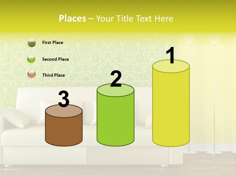 Canine Huskys Team PowerPoint Template