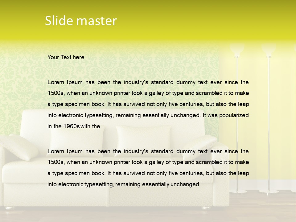 Canine Huskys Team PowerPoint Template