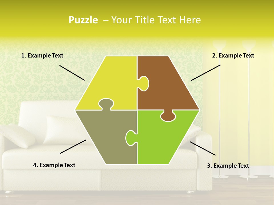 Canine Huskys Team PowerPoint Template