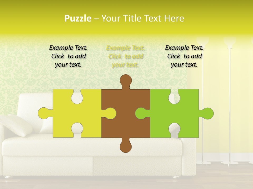 Canine Huskys Team PowerPoint Template