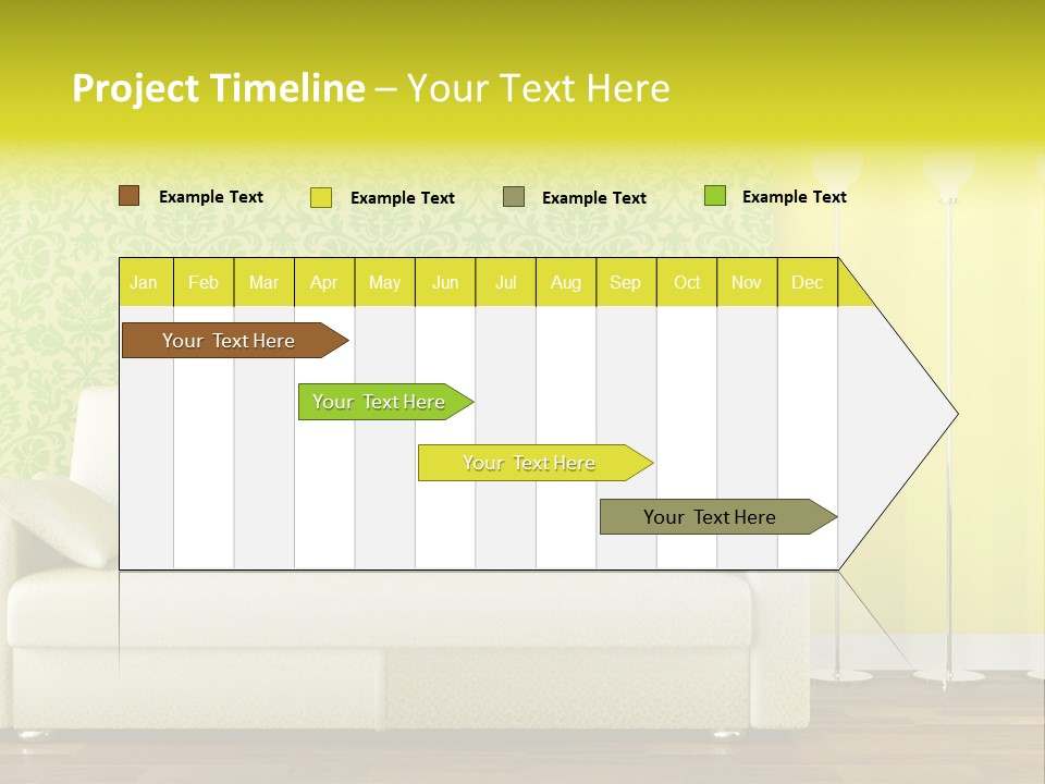 Canine Huskys Team PowerPoint Template