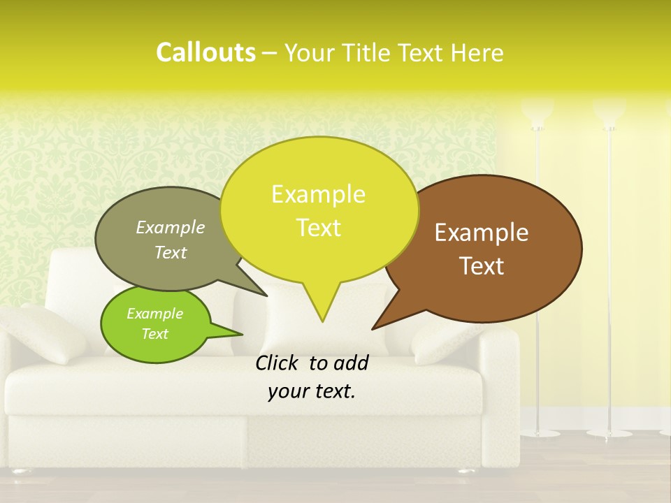 Canine Huskys Team PowerPoint Template