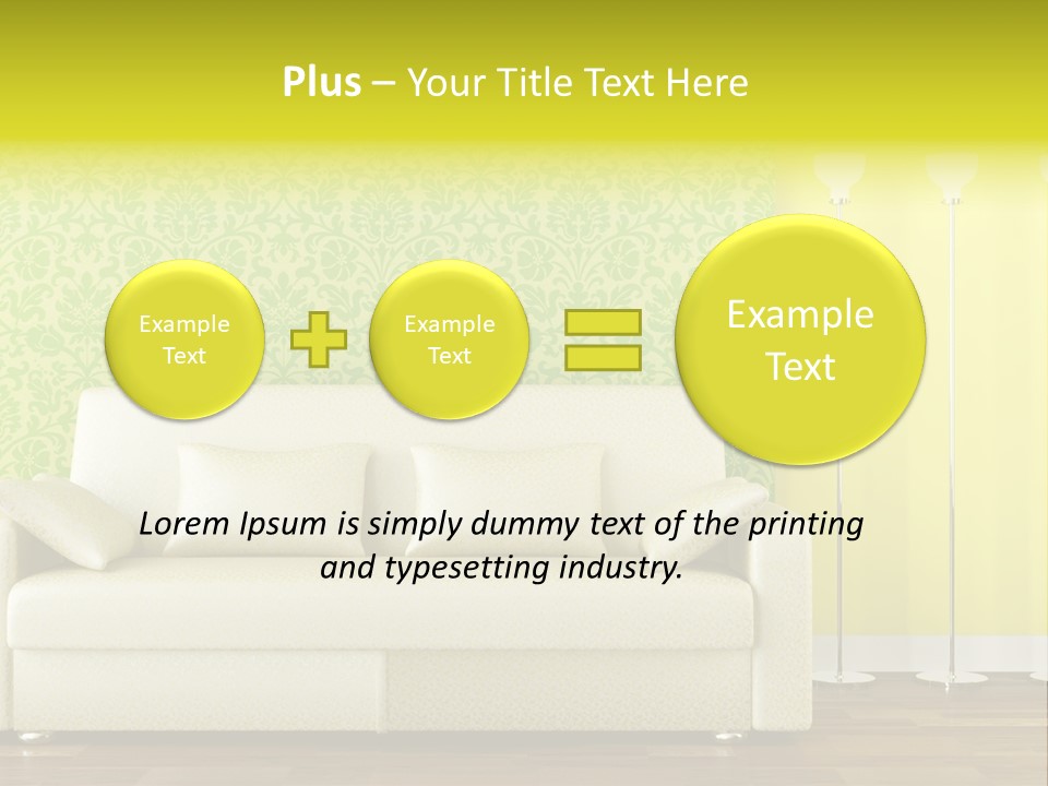 Canine Huskys Team PowerPoint Template