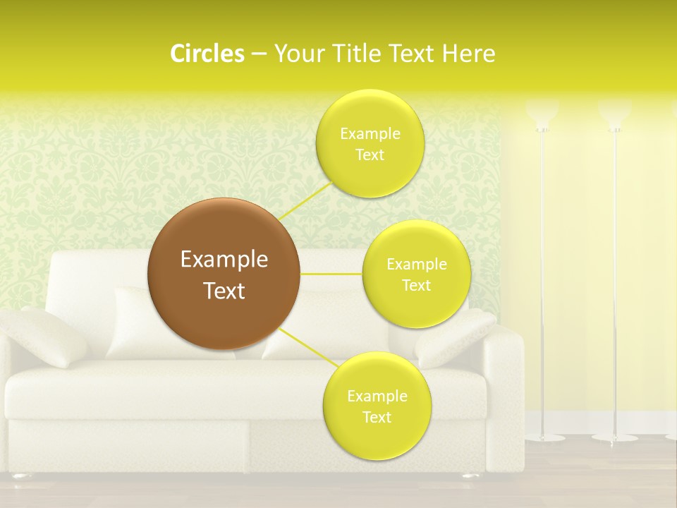 Canine Huskys Team PowerPoint Template