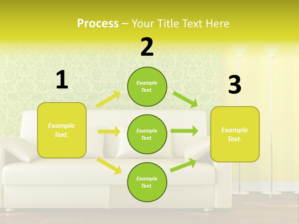 Canine Huskys Team PowerPoint Template