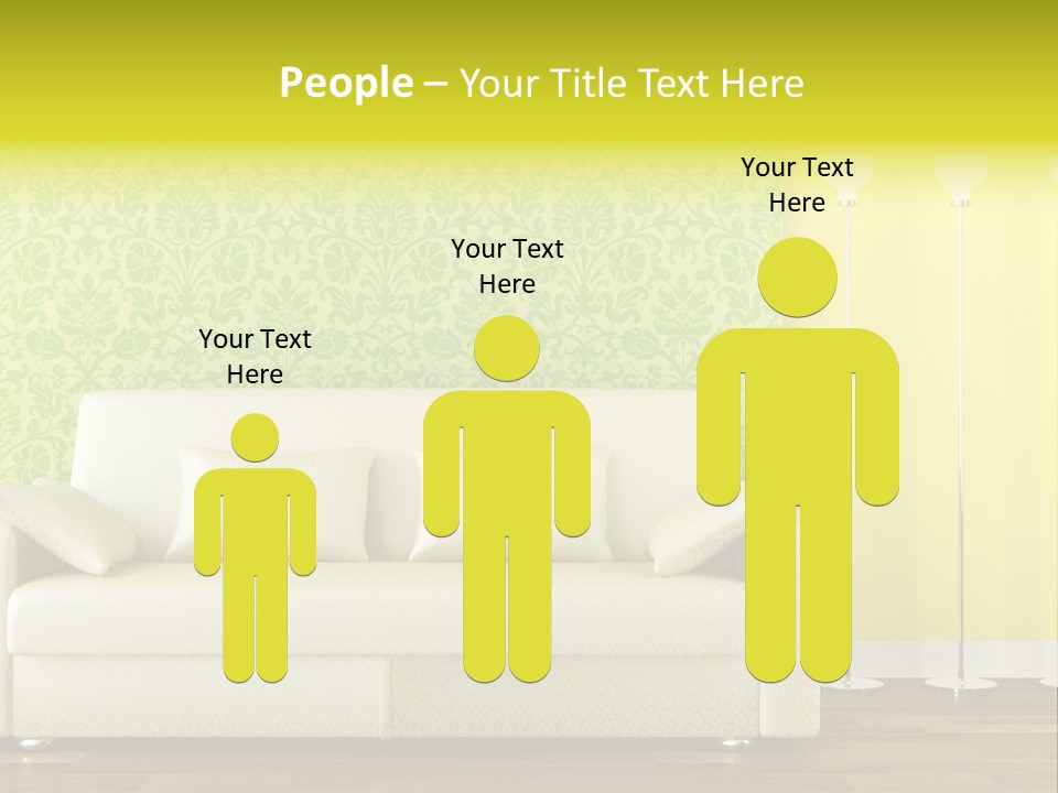 Canine Huskys Team PowerPoint Template