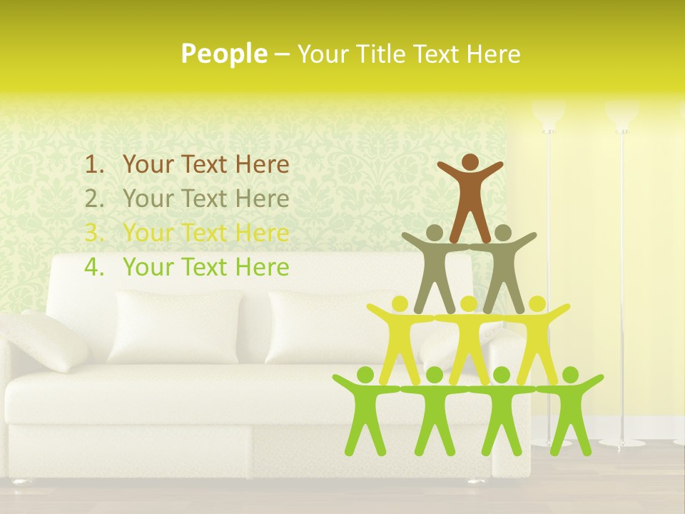 Canine Huskys Team PowerPoint Template