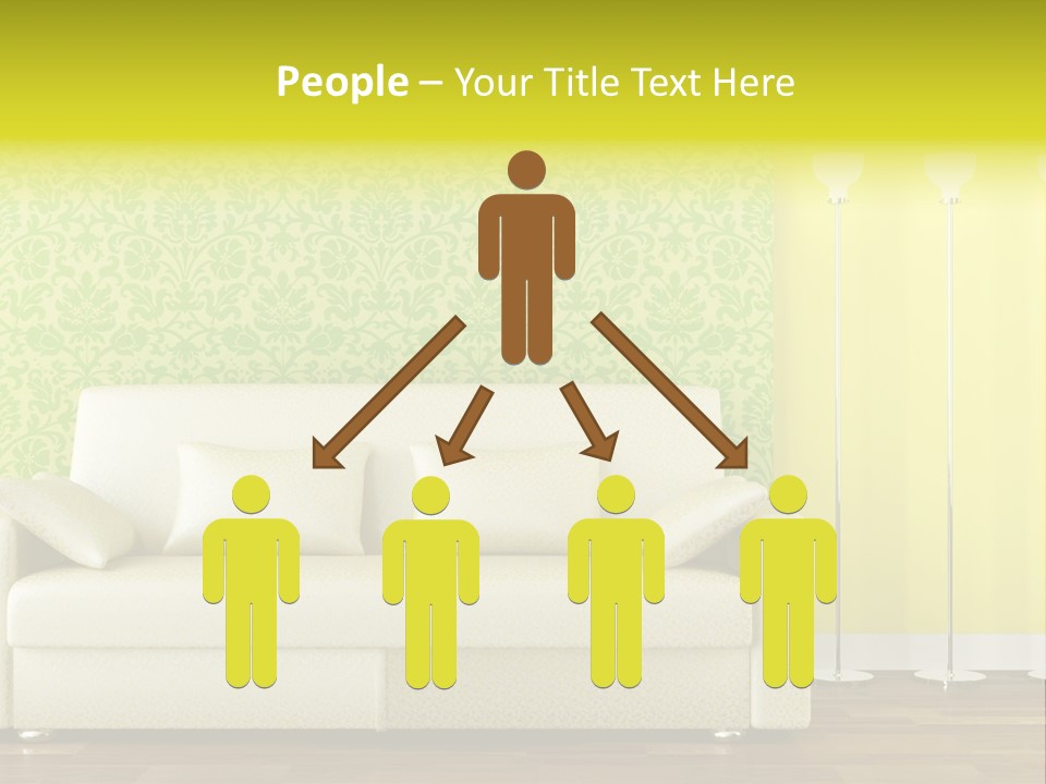 Canine Huskys Team PowerPoint Template