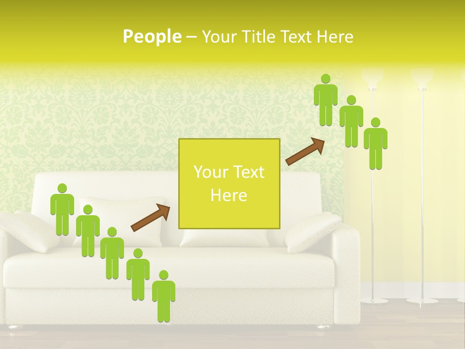 Canine Huskys Team PowerPoint Template