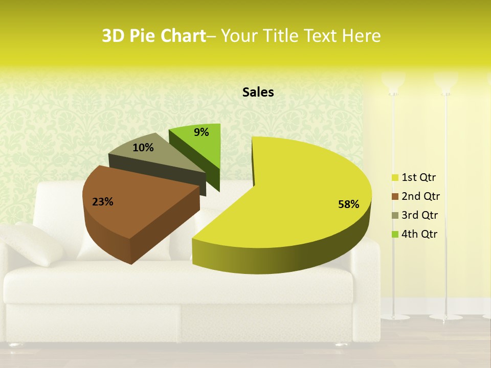 Canine Huskys Team PowerPoint Template