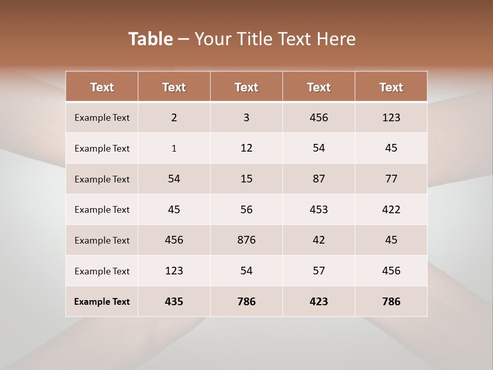 A Group Of People Holding Hands In A Circle PowerPoint Template