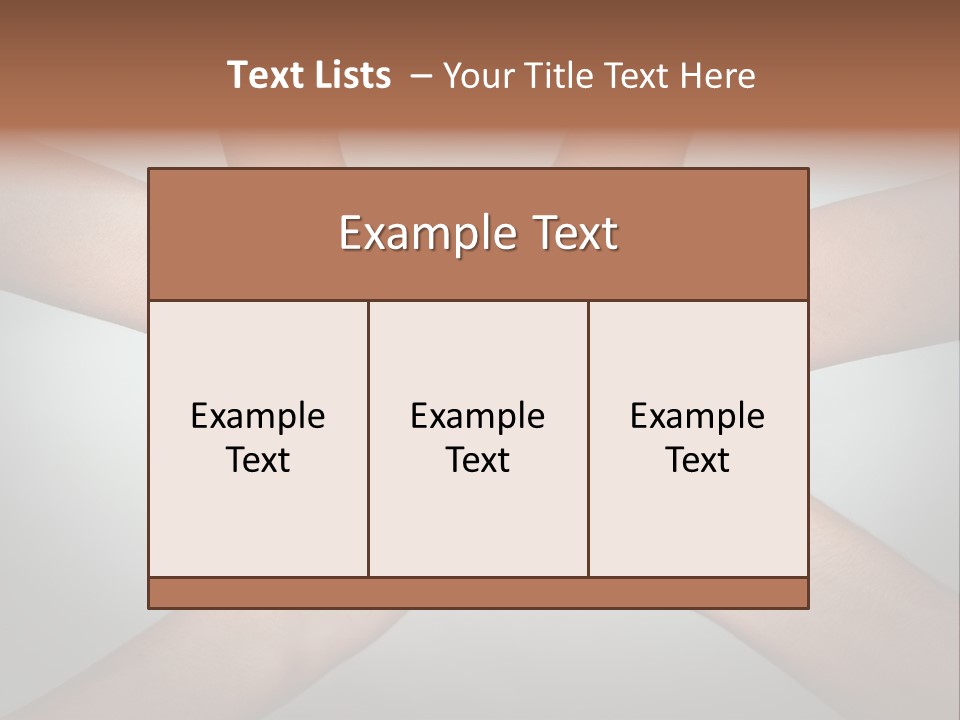 A Group Of People Holding Hands In A Circle PowerPoint Template