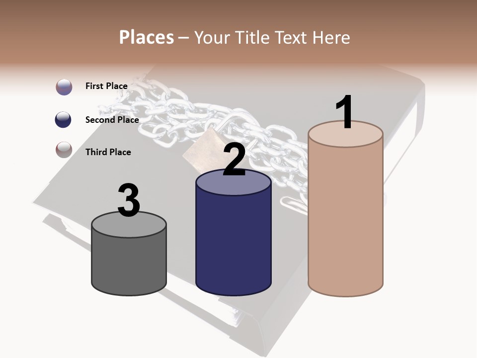 Beach Tropical Person PowerPoint Template