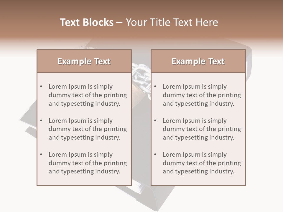 Beach Tropical Person PowerPoint Template