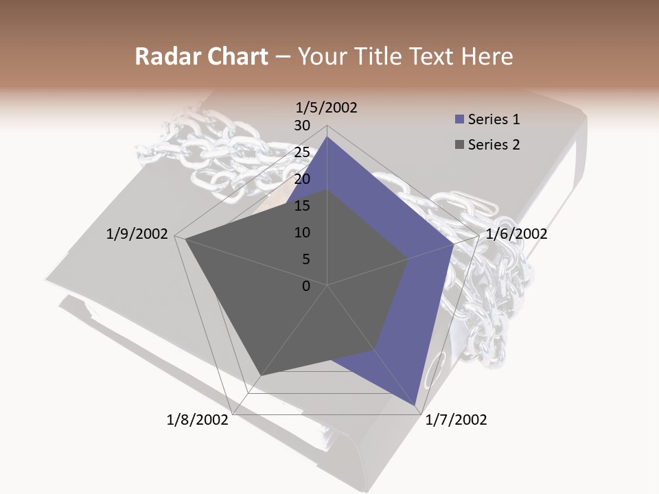 Beach Tropical Person PowerPoint Template
