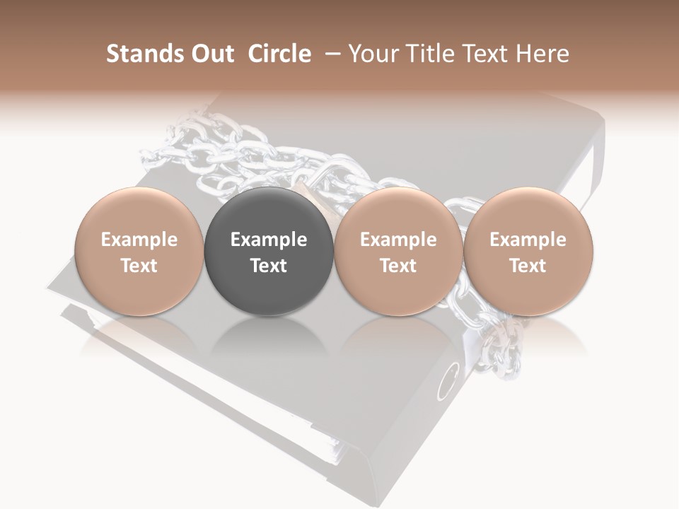 Beach Tropical Person PowerPoint Template