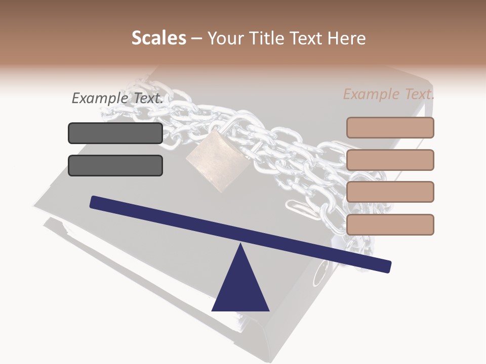 Beach Tropical Person PowerPoint Template