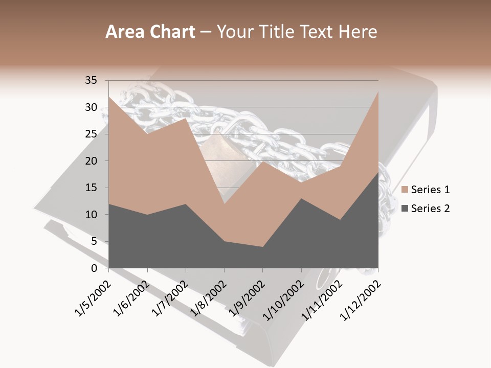 Beach Tropical Person PowerPoint Template