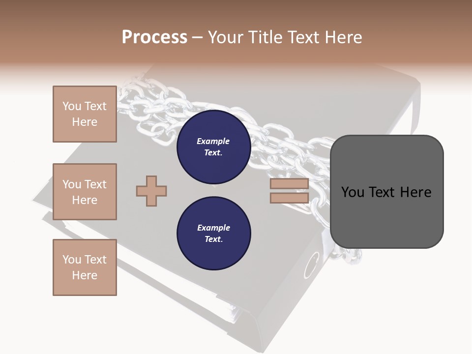 Beach Tropical Person PowerPoint Template