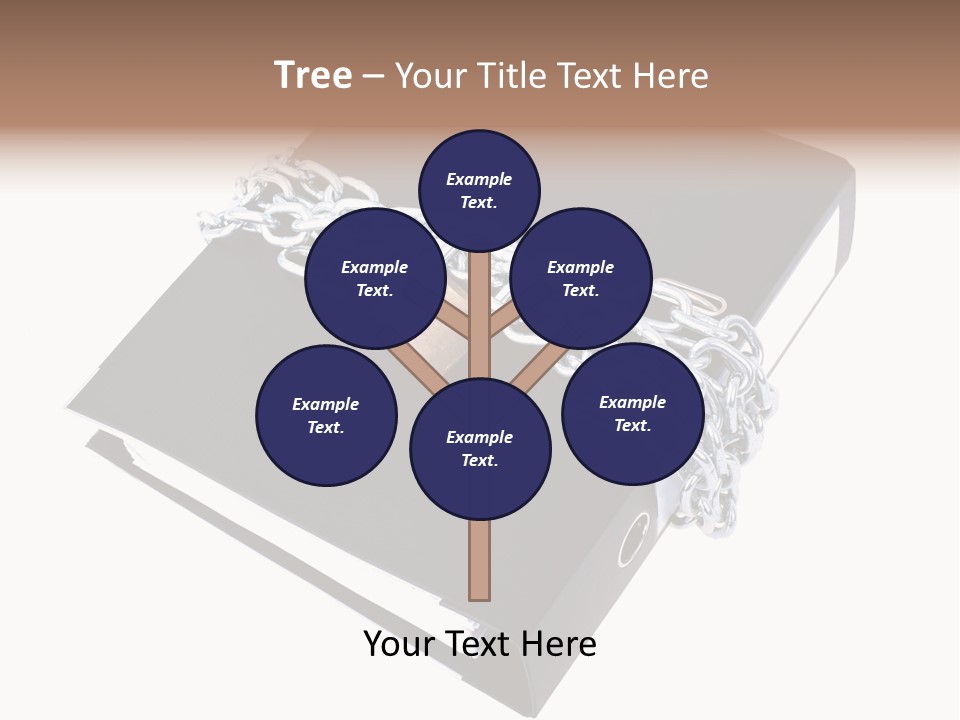 Beach Tropical Person PowerPoint Template