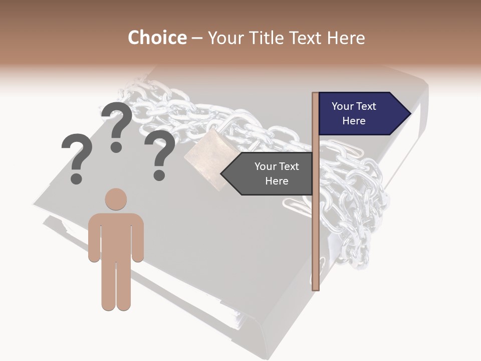 Beach Tropical Person PowerPoint Template