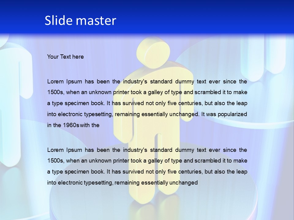 Communication Computer Person PowerPoint Template