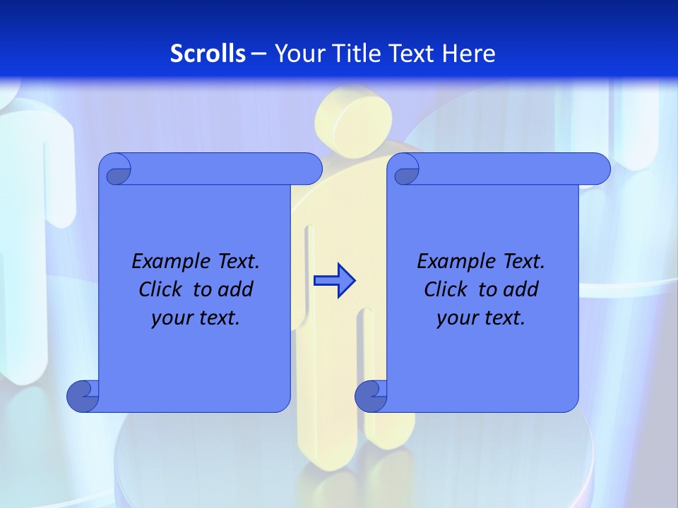 Communication Computer Person PowerPoint Template