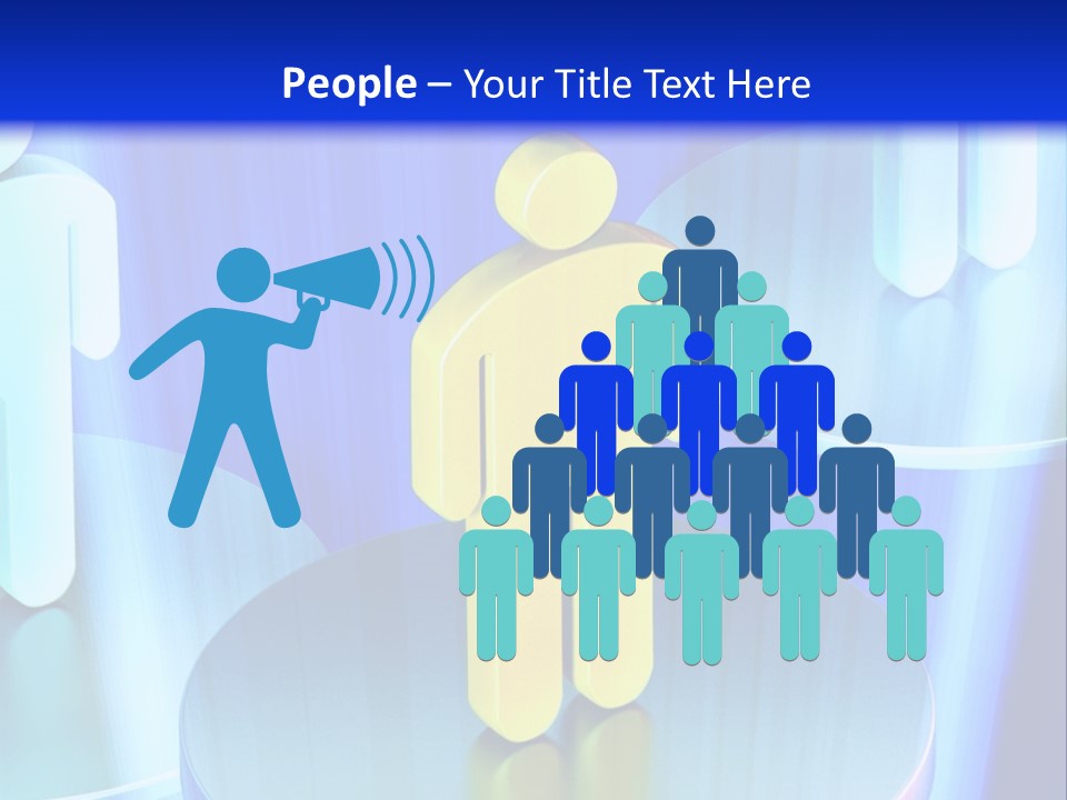 Communication Computer Person PowerPoint Template