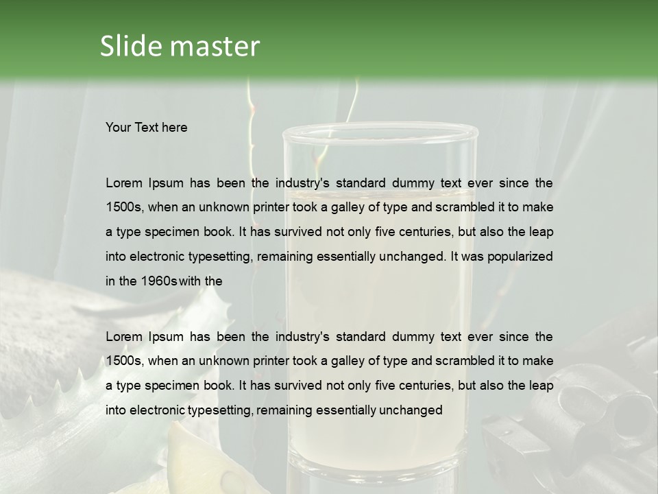 Female Beauty Recreation PowerPoint Template