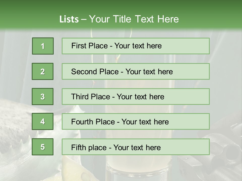 Female Beauty Recreation PowerPoint Template