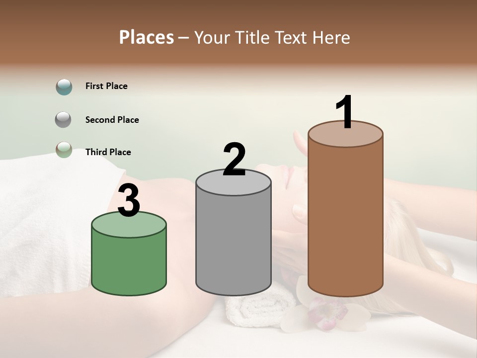 Female Beauty Recreation PowerPoint Template