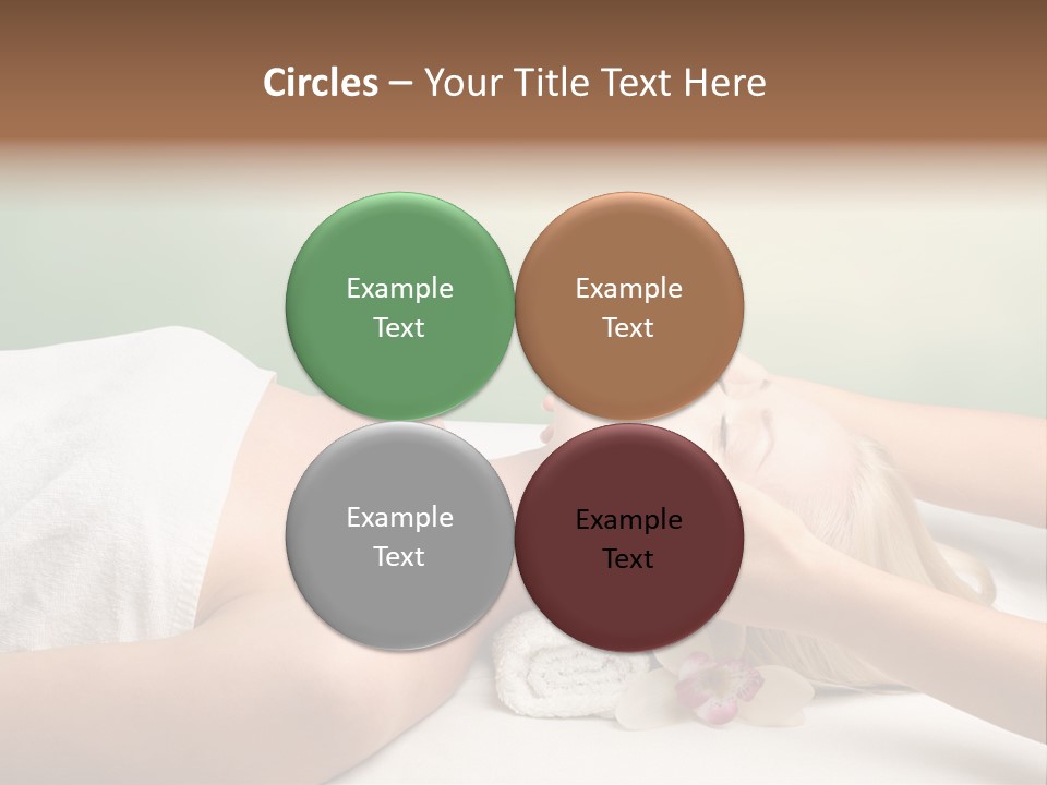 Female Beauty Recreation PowerPoint Template